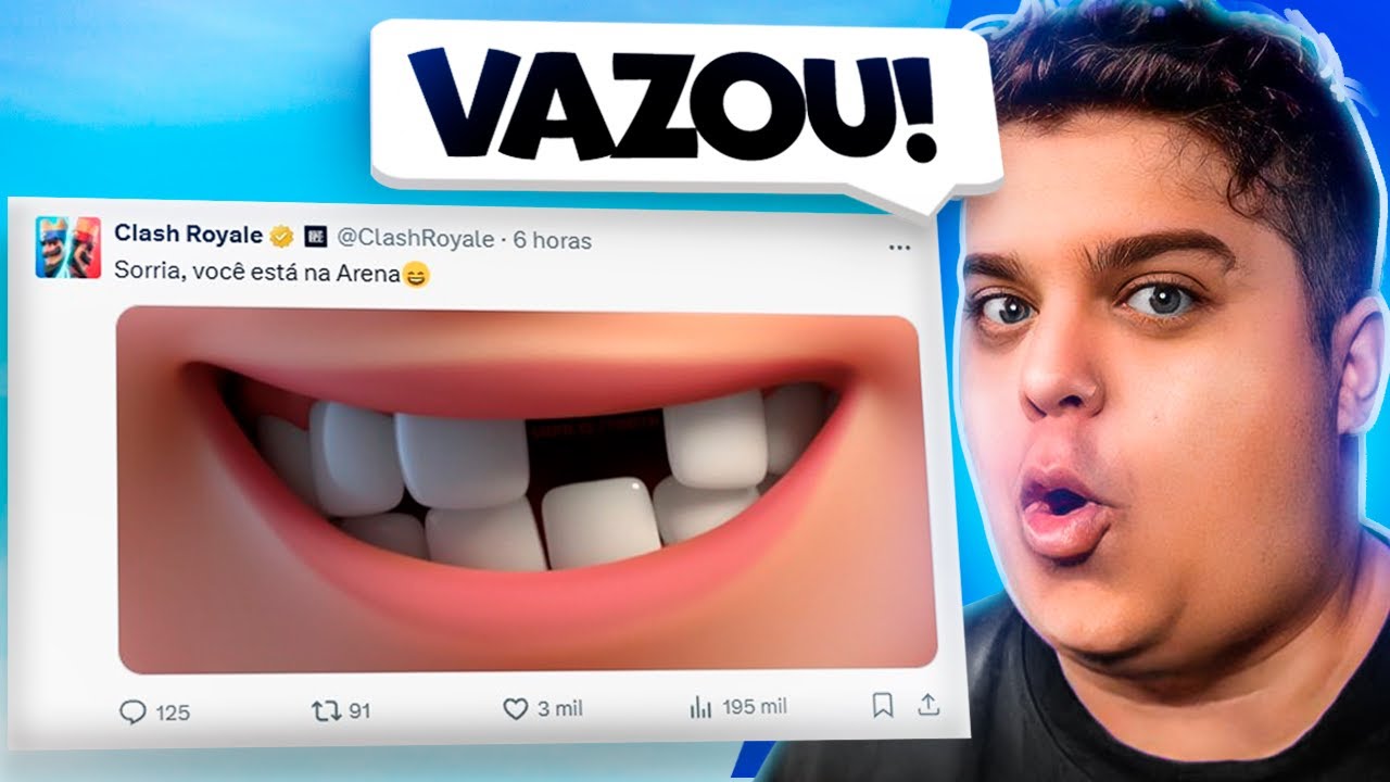 VAZOU! ALGO *QUEBRADO* ESTÁ CHEGANDO NO CLASH ROYALE!