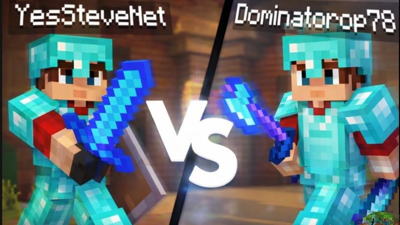 Build UHC PvP Duel on Segamc | YesSteveNet vs @Dominatorop78_mc