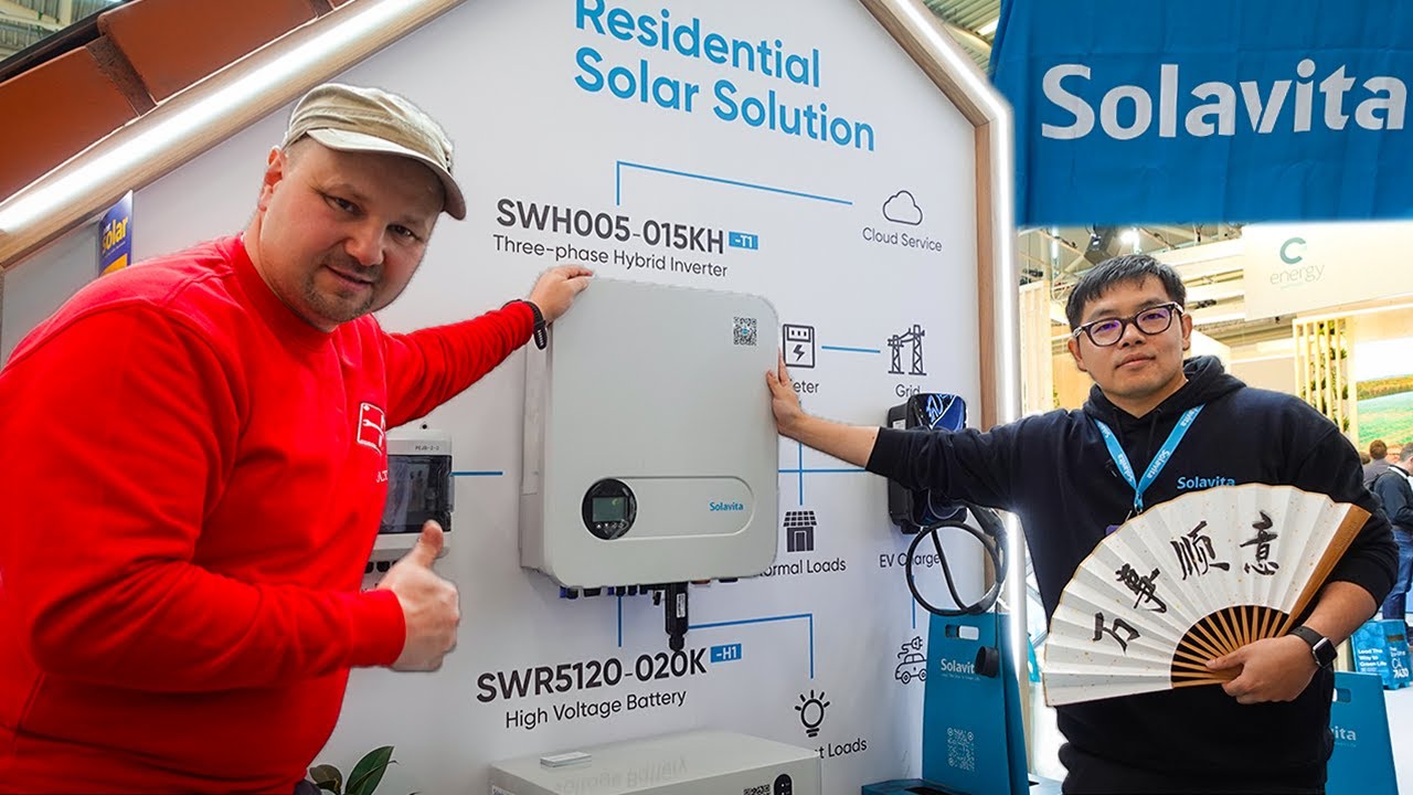 Solavita stellt seine neue Wechselrichter auf der Intersolar 2025 vor!