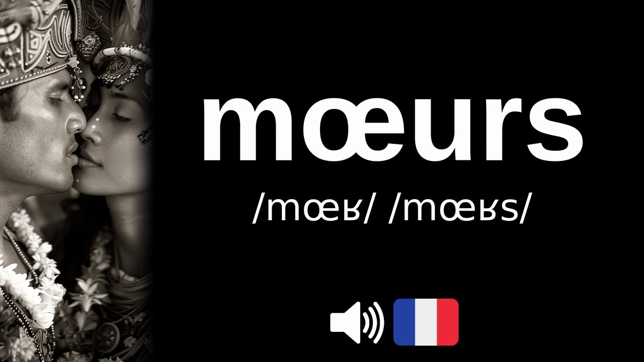 Comment bien prononcer 'm&oelig;urs' ?
