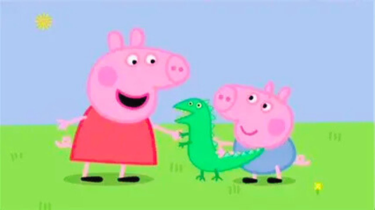 PEPPA PIG - George's New Dinosaur💫 READ ALOUD Story ✨