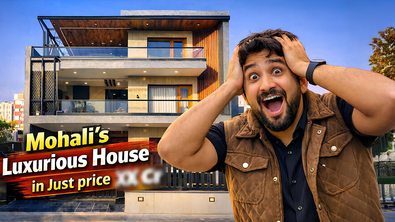 🔥 Luxury 5BHK Duplex Kothi Mohali | 233 Gaj | Direct Entry from 200 Ft Airport Road