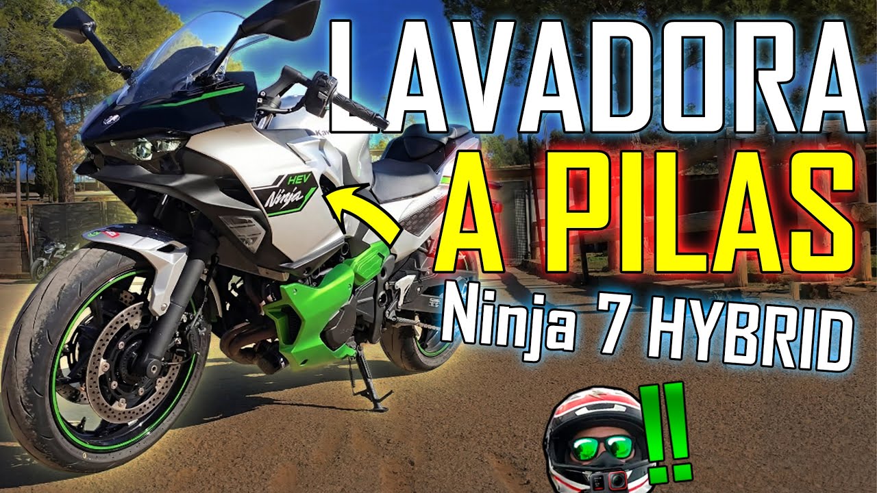 Quise BURLARME de ella y me ha CERRADO la BOCA (Brutal) - Prueba Kawasaki Ninja 7 HÍBRIDA