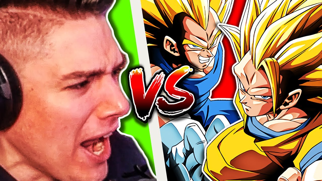 You SUMMON it you USE it LR SSJ3 Goku & SSJ2 Vegeta vs Nanogenix 8th Anniversary Dokkan Battle