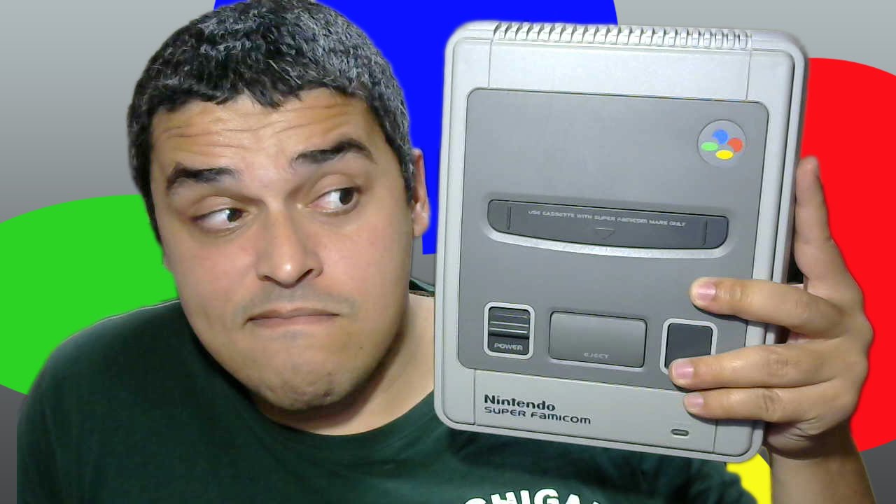 Re-unboxing do Super Famicom (Super Nintendo Japonês)