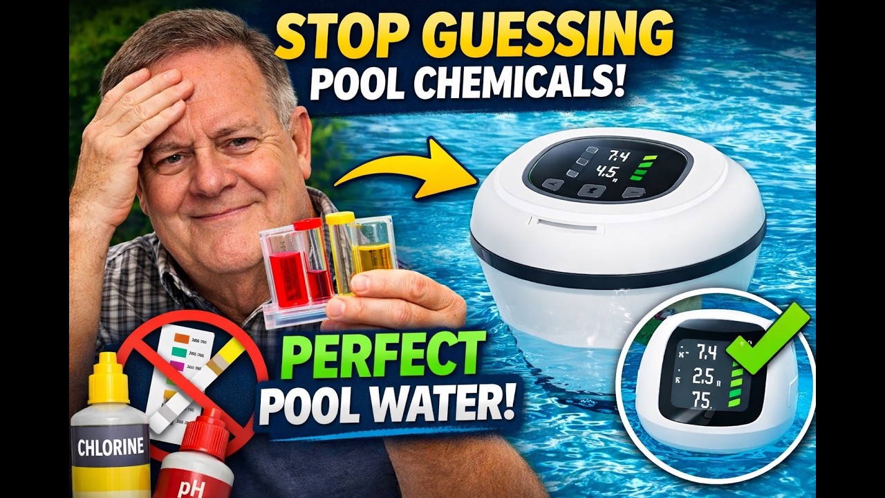 Crystal Pool Water Monitor &ndash; The Secret to Perfect, Sparkling Pool Care All Season Long!