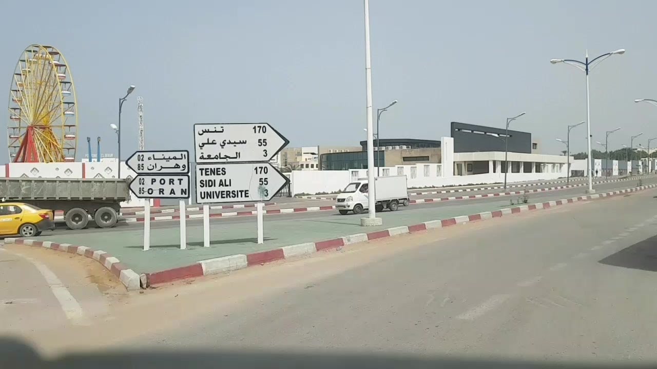 Driving in mostaganem Algérie 16 09 2018 مستغانم الجزائر