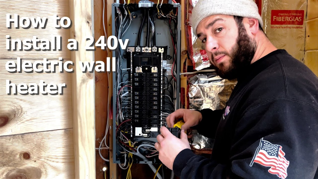 How to install a 240v electric wall heater - Cadet Com Pak