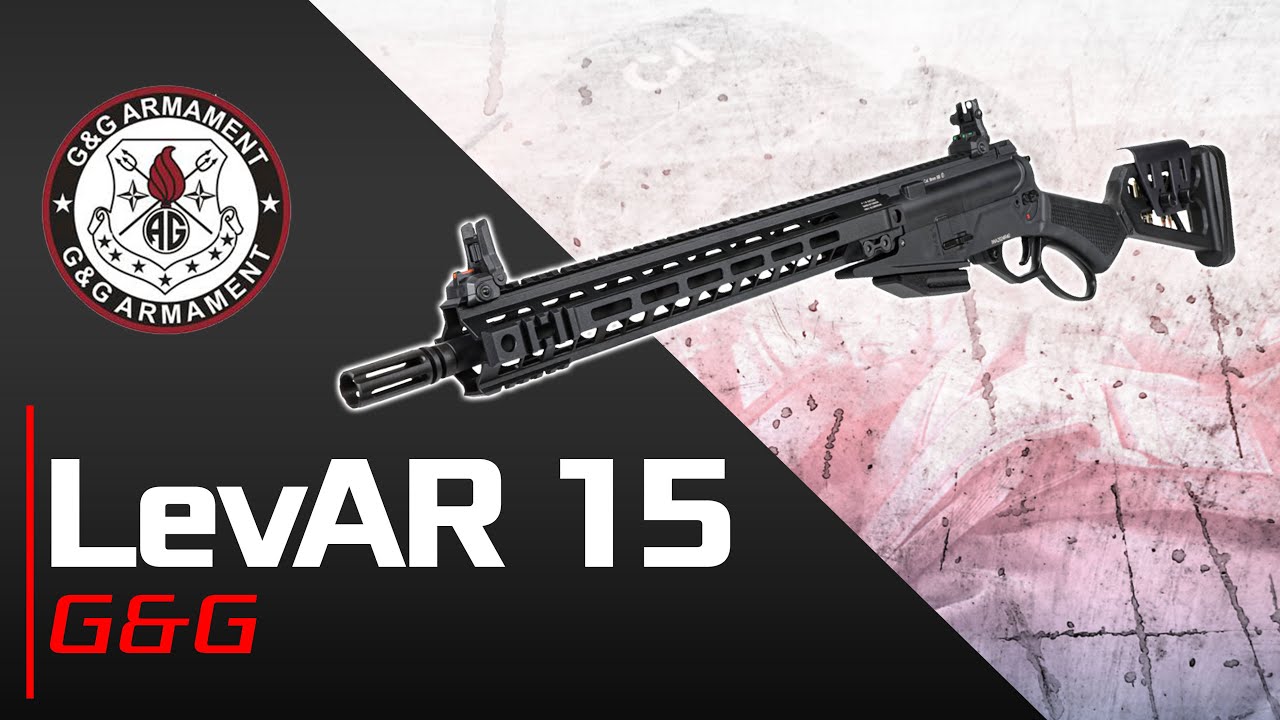 [LevAR 15 - G&G] Présentation | Review | Airsoft FR - EN subs