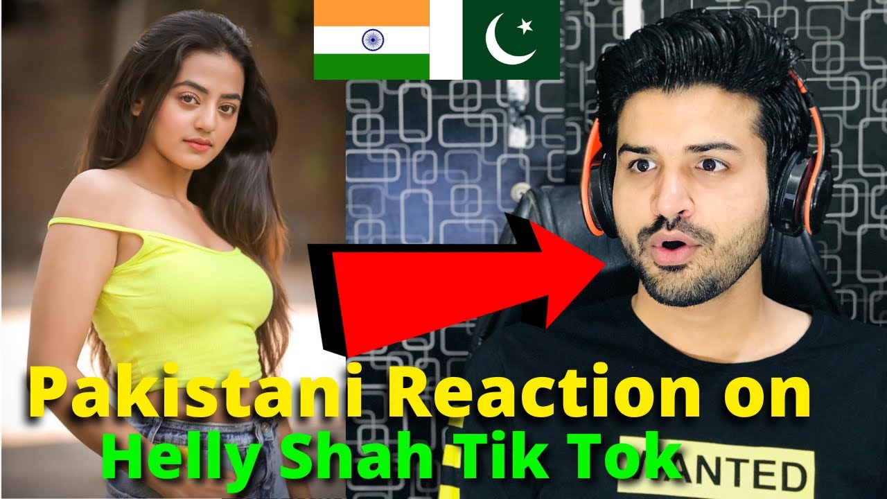 Pakistani React on Helly Shah TIKTOK VIDEOS | Indian television actress | Reaction Vlogger