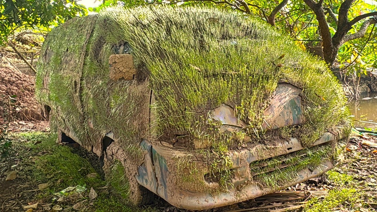 Restoration An Abandoned TOYOTA DAIHATSU // Old, Rusty, And Avergrown With Weeds After Many Years
