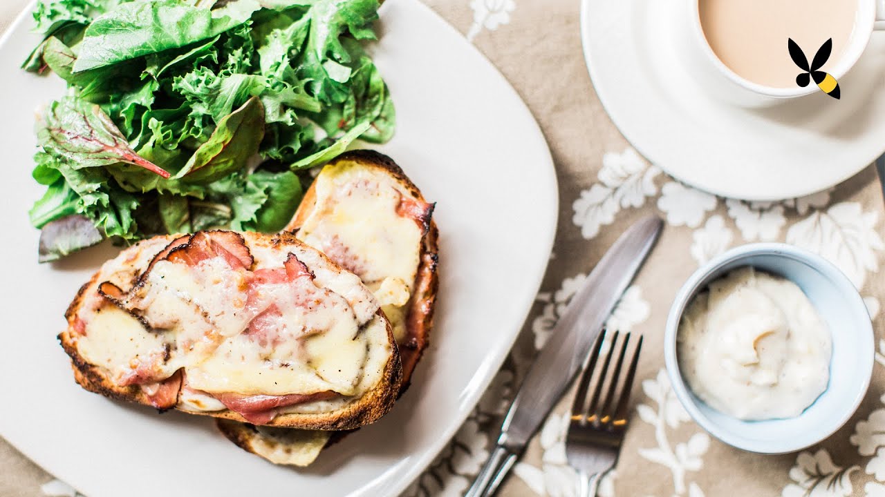Croque Monsieur Recipe - HoneysuckleCatering