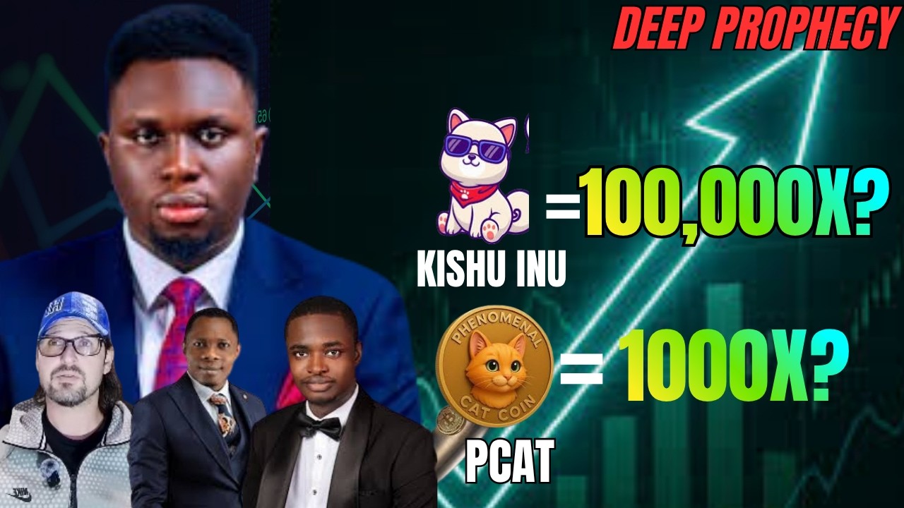 KISHU INU TO 100,000X? & PCAT TO 1000X? IT'S ABOUT TO HAPPEN 😮 FED CHAIR, CLARITY ACT