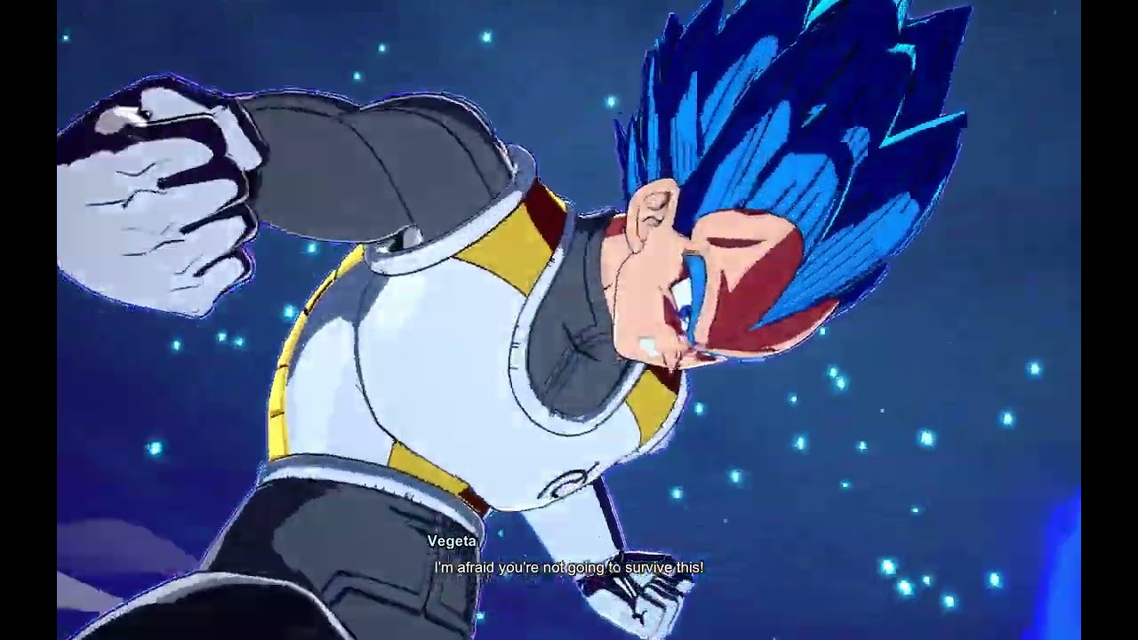 Sparking Zero! Dragonball Super Vegeta Blue Evolution