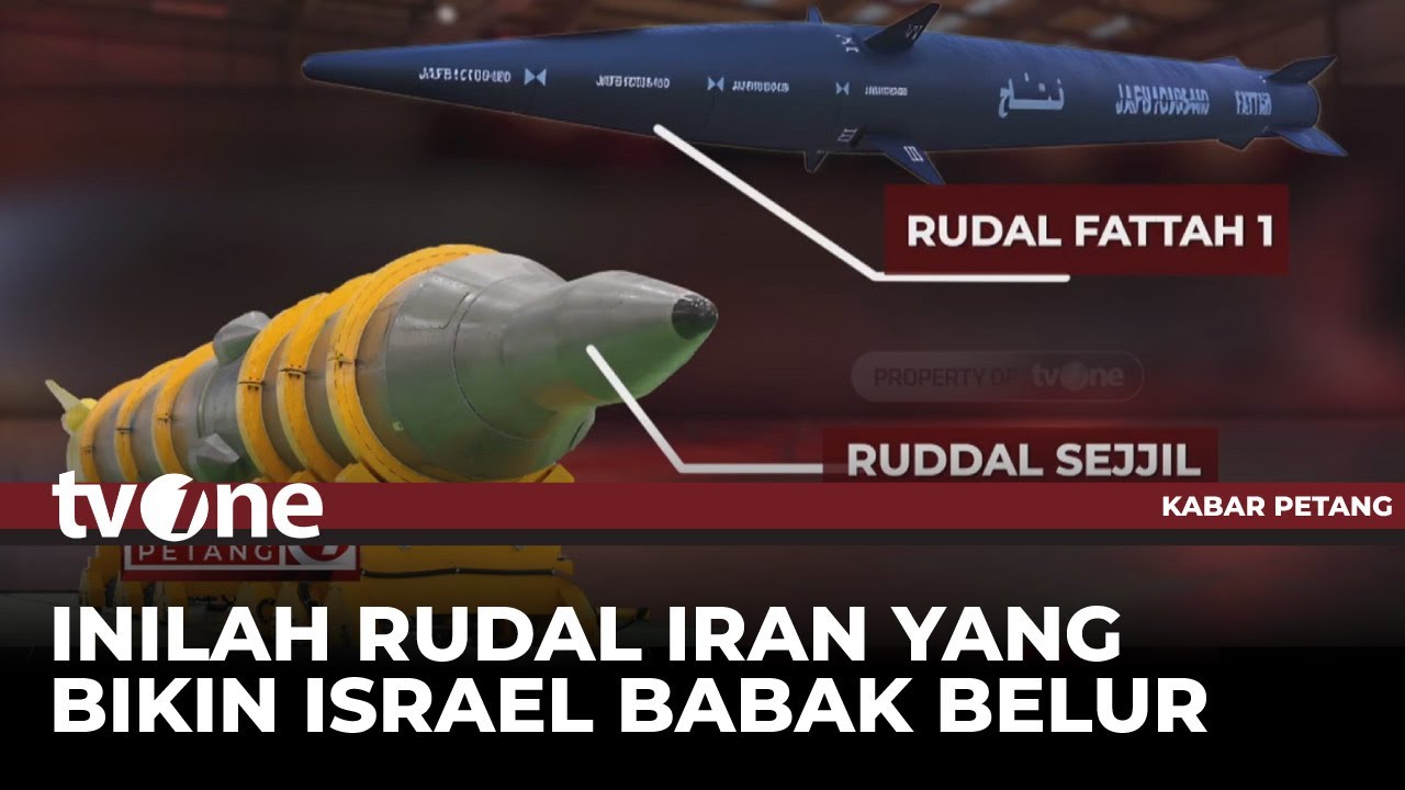 Kehebatan Rudal Fattah dan Sejjil Milik Iran yang Bikin Israel Ketar-Ketir | Kabar Petang tvOne