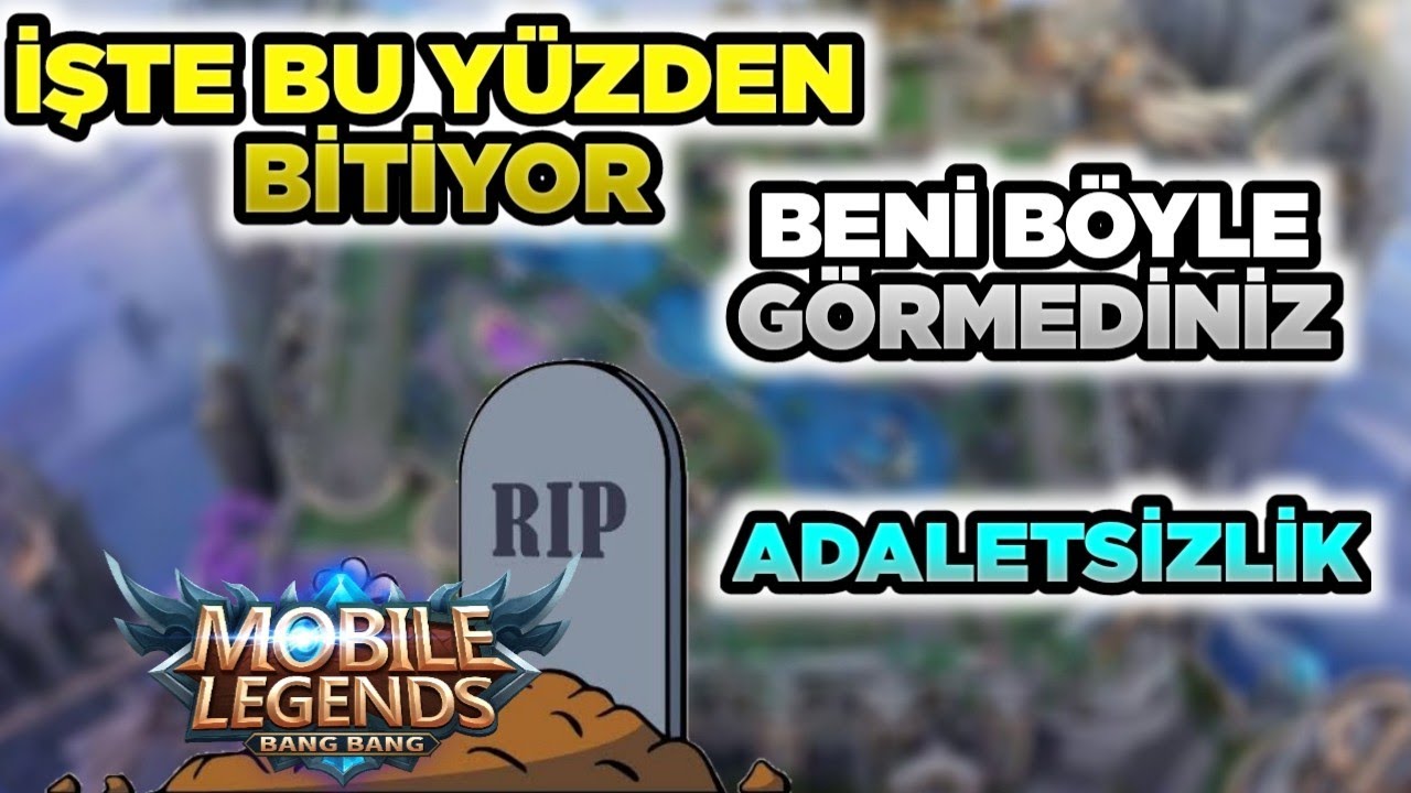 OYUNUN ANASINI S*KTİLER YETER ARTIK BÖYLE BİR ŞEY OLAMAZ MOBİLE LEGENDS