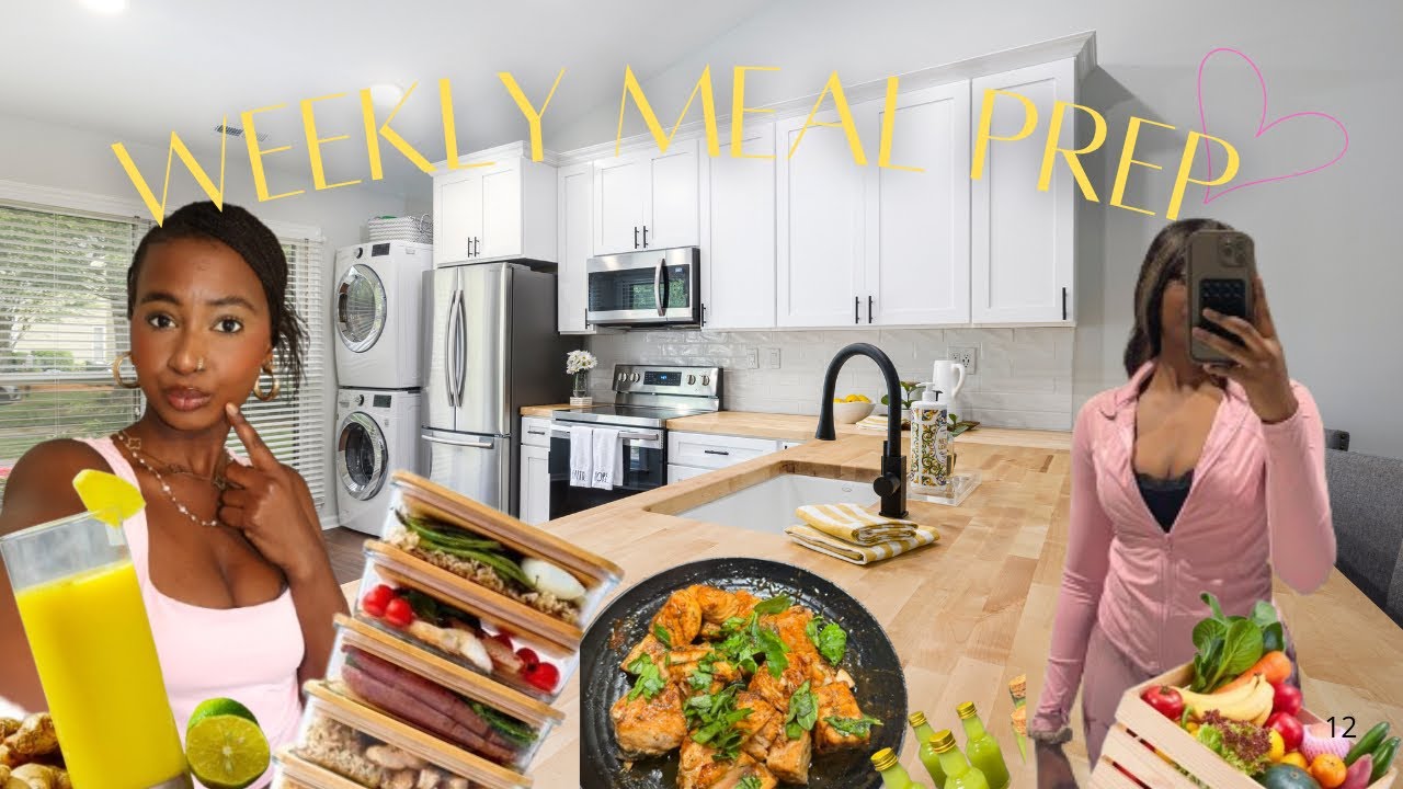 Meal prép express| organisation semaine | repas healthy…