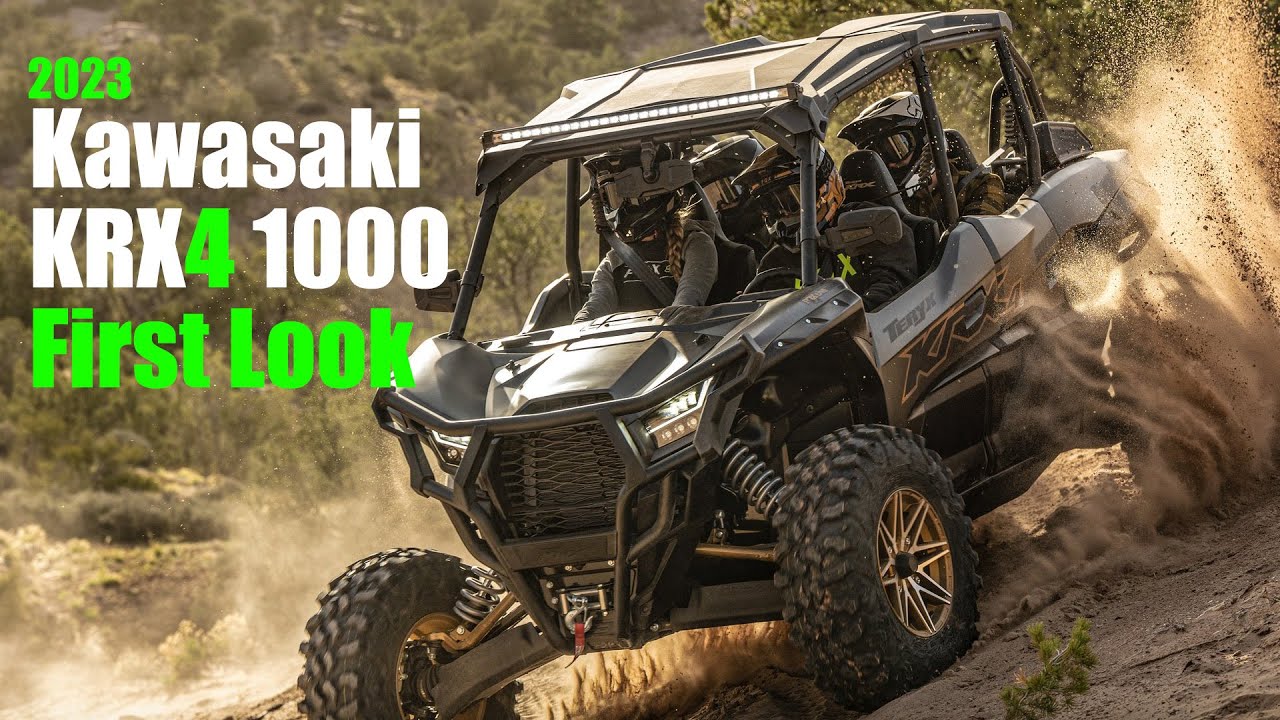 2023 Kawasaki KRX4 1000 First Look Review