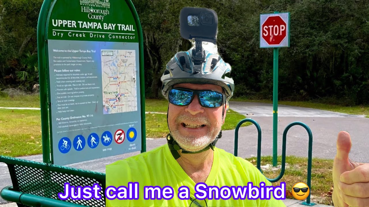 First Florida E Bike Adventure as a SNOWBIRD || Tampa, Florida || November 19, 2024