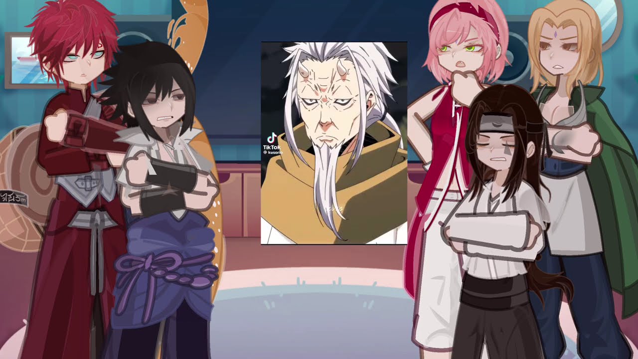 Naruto friends react to naruto as Diablo | Rimuru | Slime | Sasuke | Gacha life 2