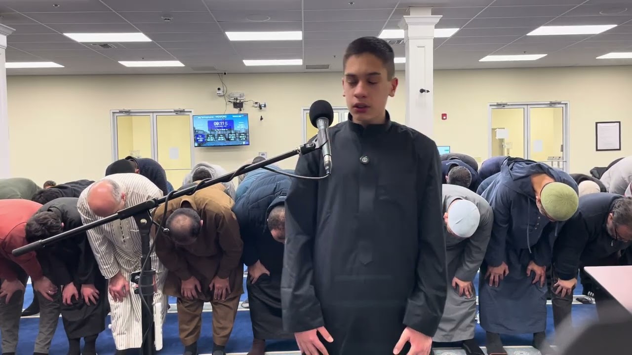 Isha prayer with Hamza Ashfaq