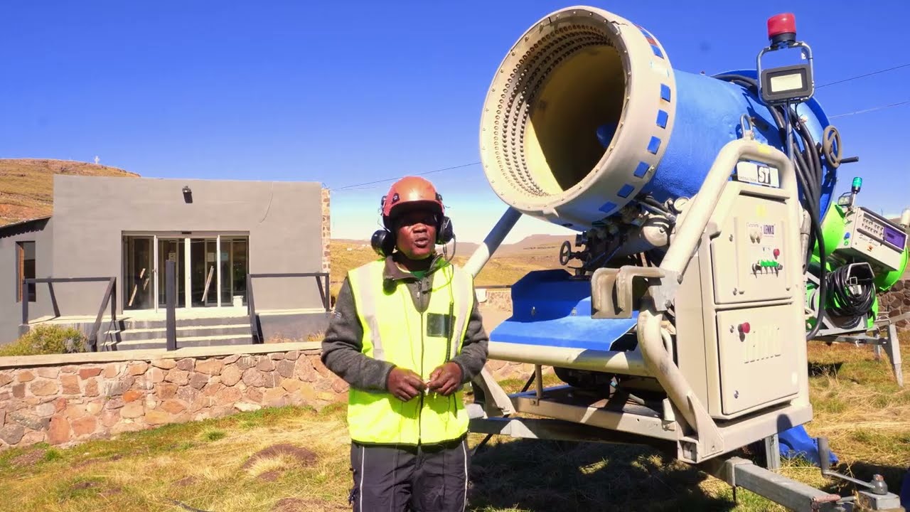 How we make snow at Afriski