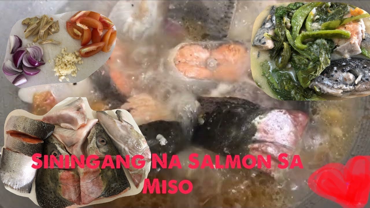 Sinigang Na Salmon Sa Miso || Ulo at Buntot ng Salmon || Jade’s Diary101