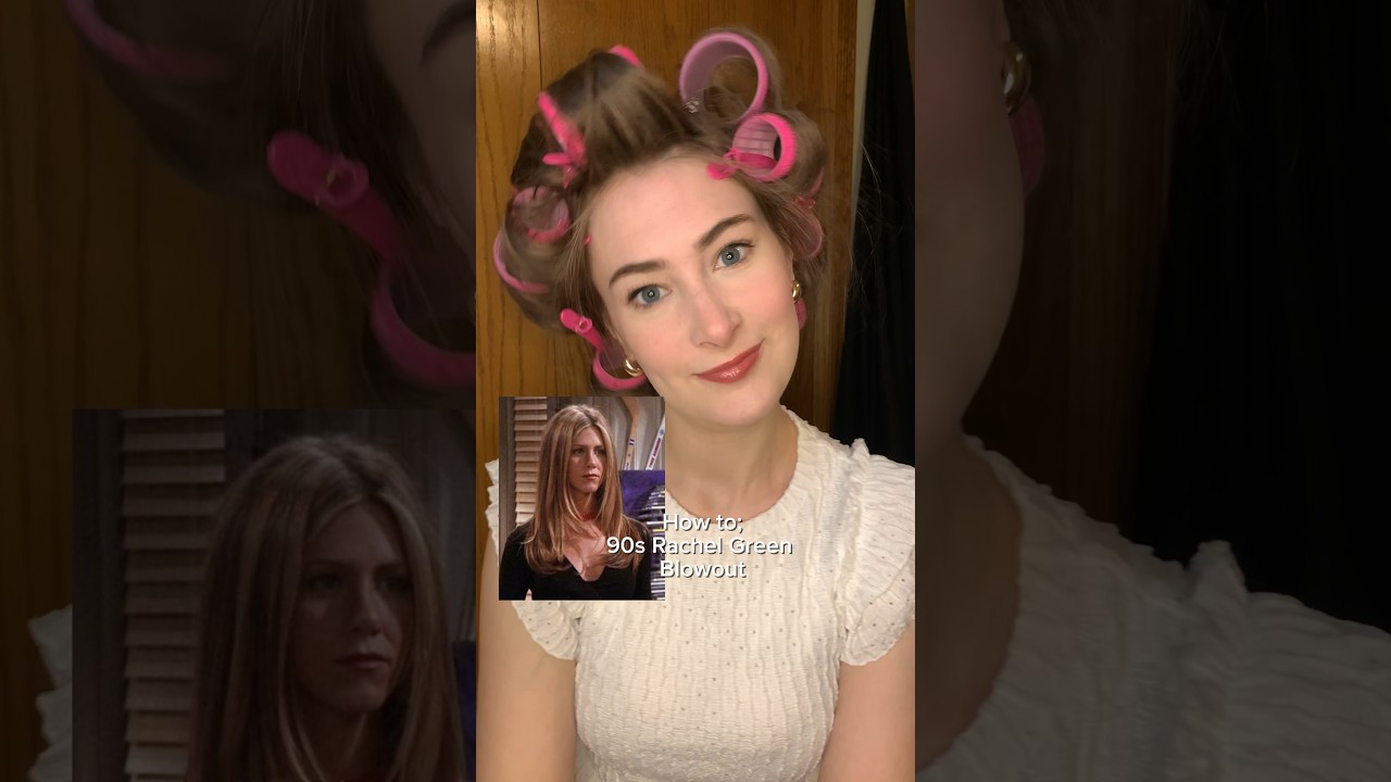 1990s Rachel Green inspired hair