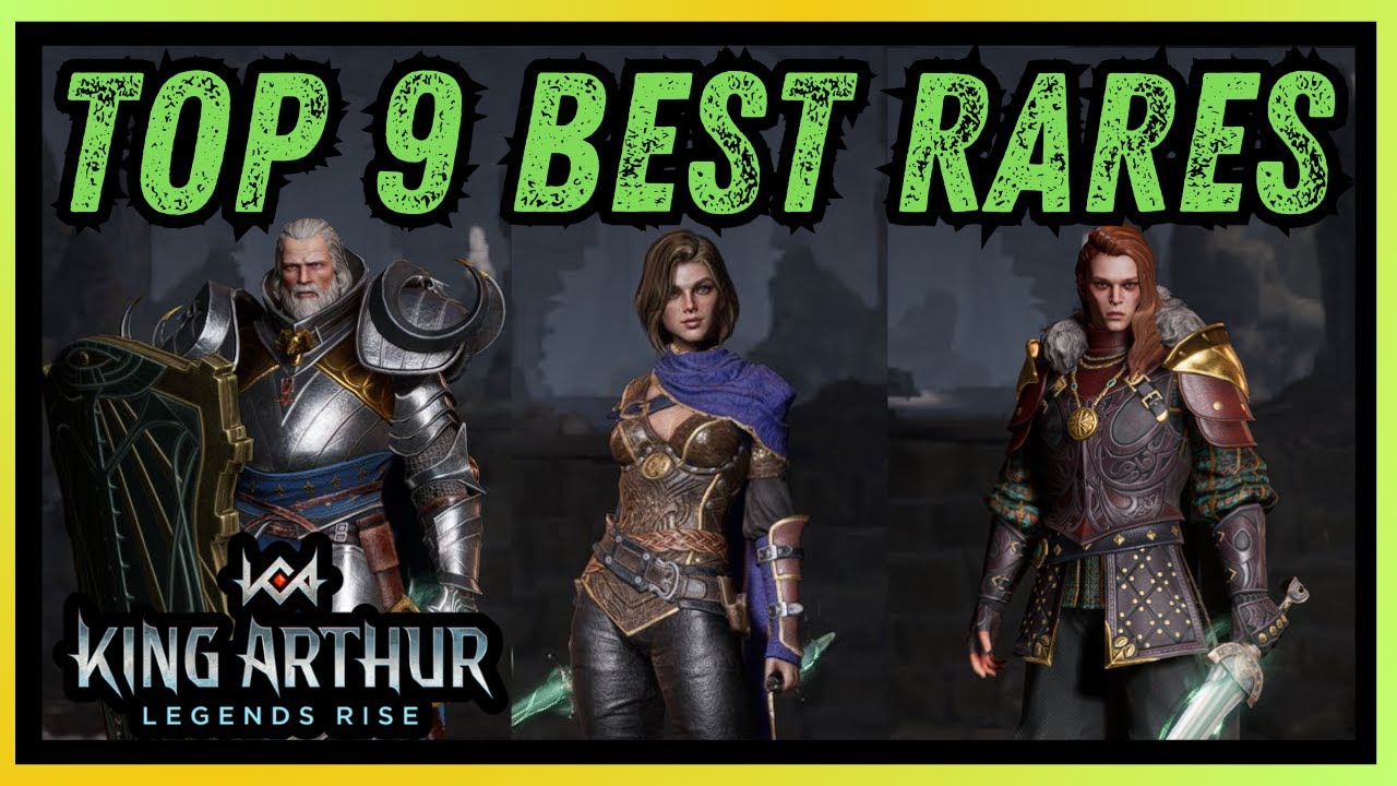 🚨 The ONLY Rares You NEED To Build 🚨 Top 9 Rares | King Arthur: Legends Rise