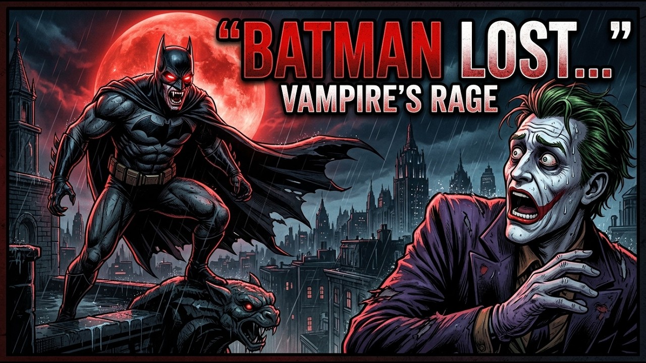When Batman Became Gotham's Deadliest Vampire...