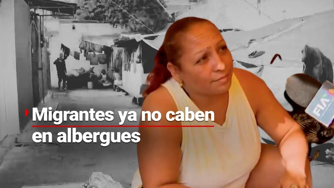 Viven en la calle | Migrantes de Centroamérica llegaron a CDMX, pero no tienen lugar donde dormir