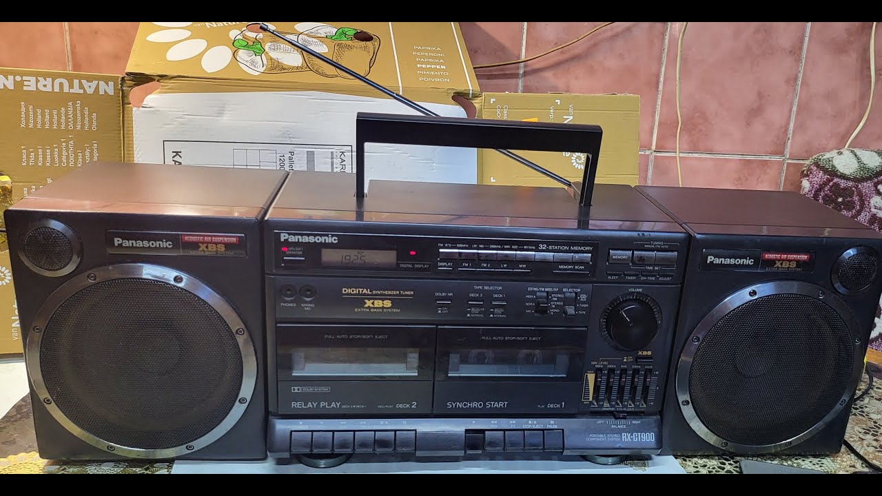 Обзор магнитолы Panasonic RX CT900