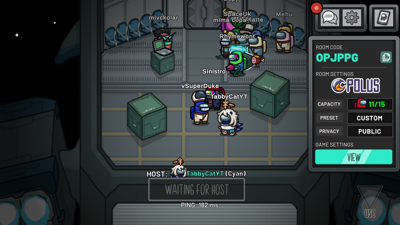 playing among us with a guest!!