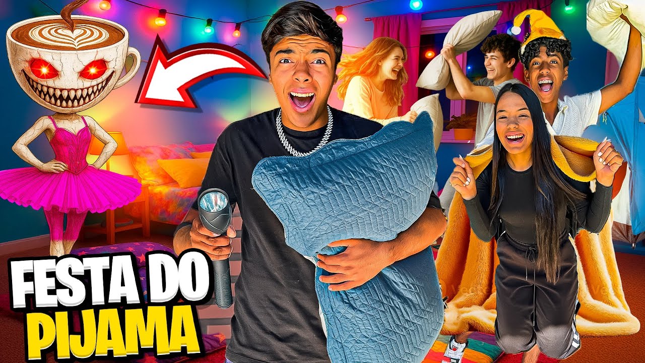 ERA PARA SER SÓ UMA FESTA DO PINAMA MAS ISSO ACONTECEU… *bailarina cappuccina