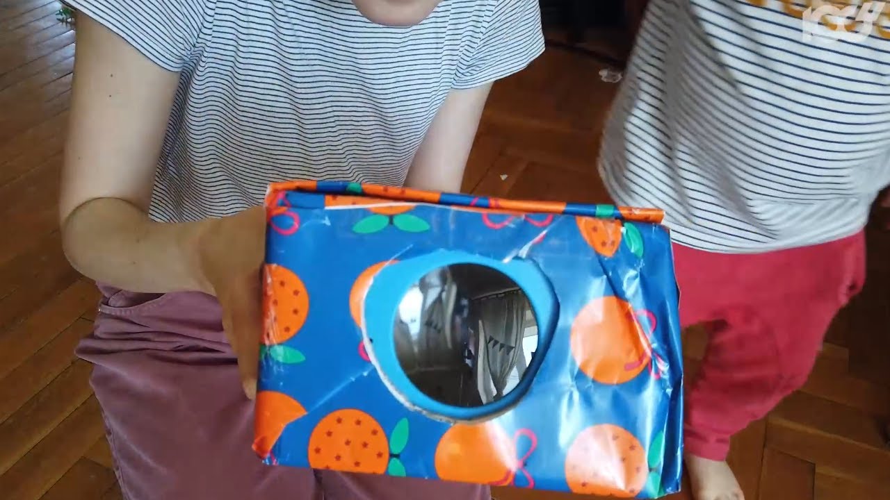 Domowe kino? Zrób z dzieckiem rzutnik!