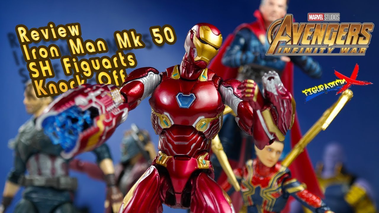 Review Iron Man Mk 50 Bootleg Knock Off Avengers Infinity War Figura Pirata Revision Español