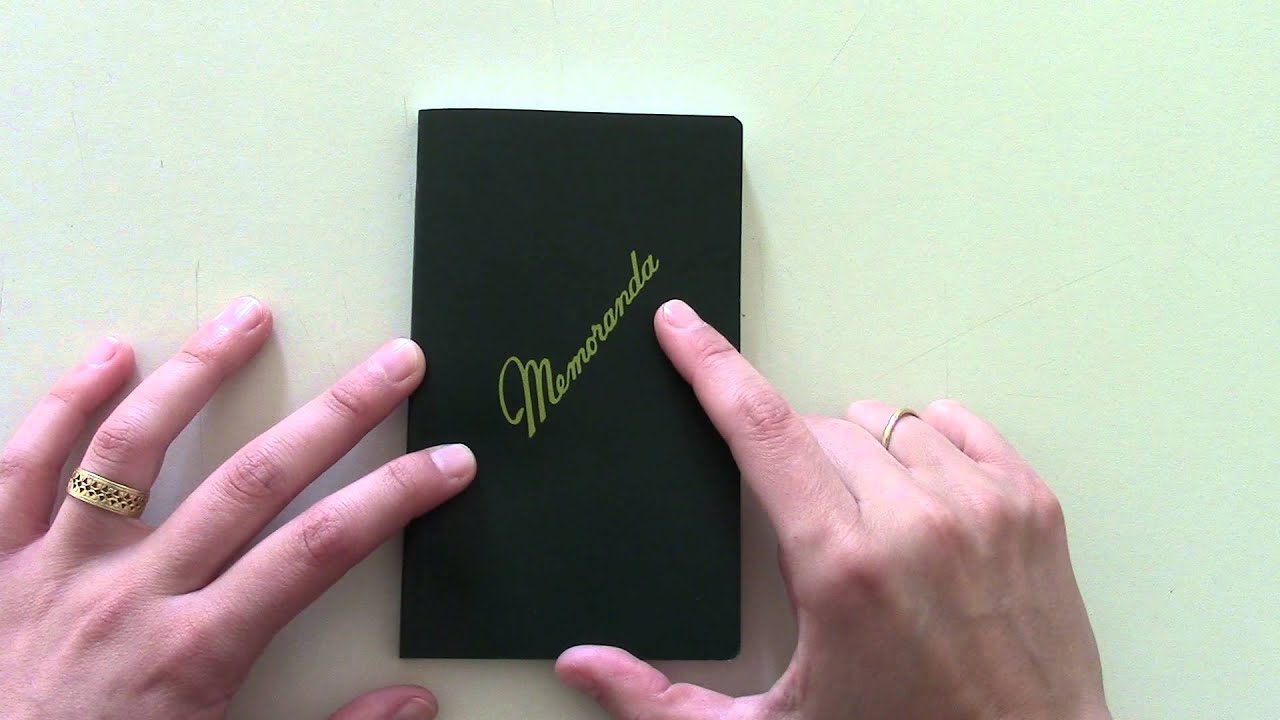 Military Memorandum Notebook