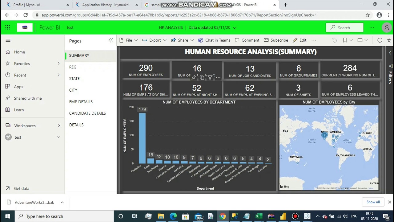 power bi sample project part 8