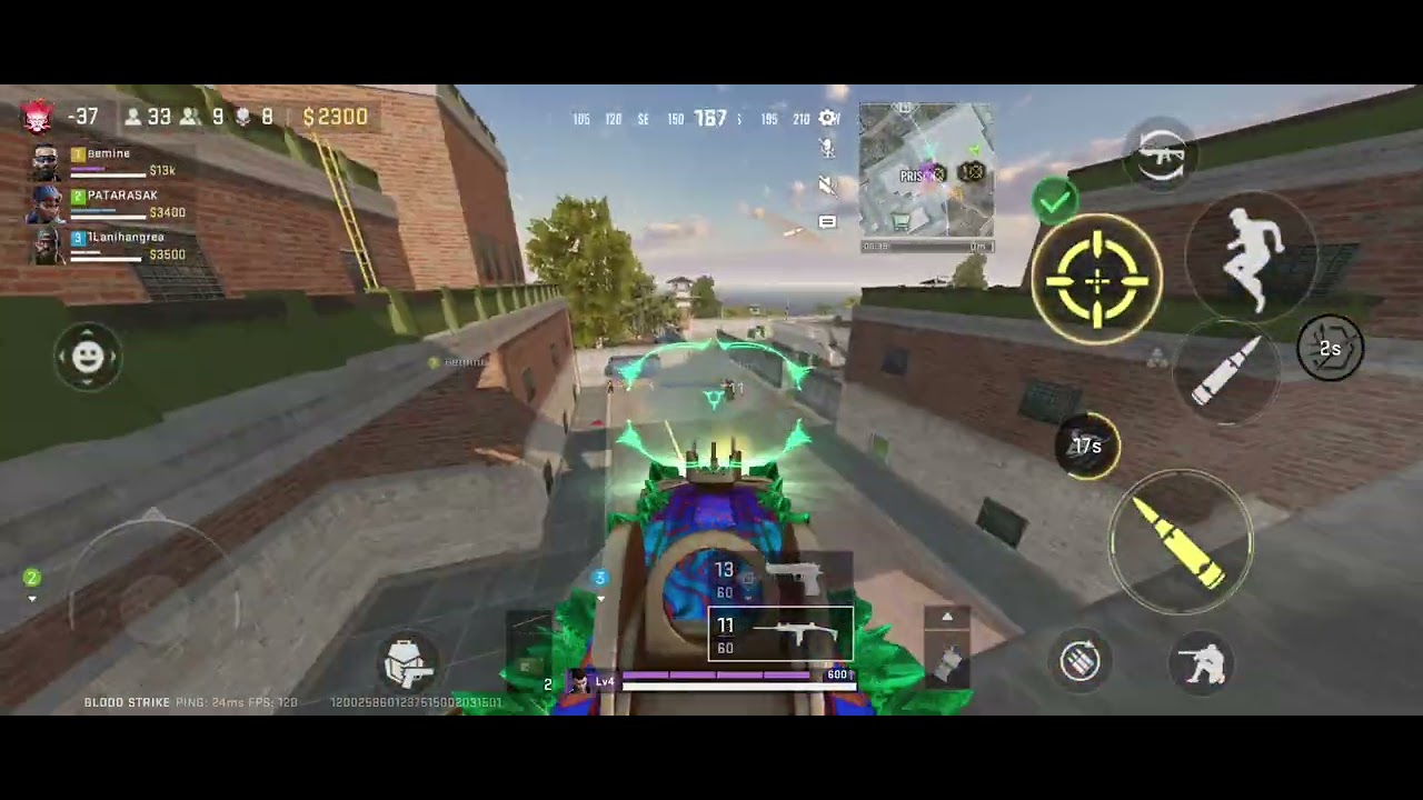 24 kills random squad in shutter island