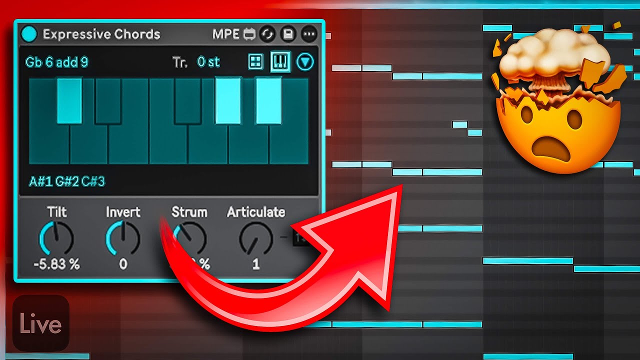 Ableton Live 12.2 Expressive Chords is actually insane!