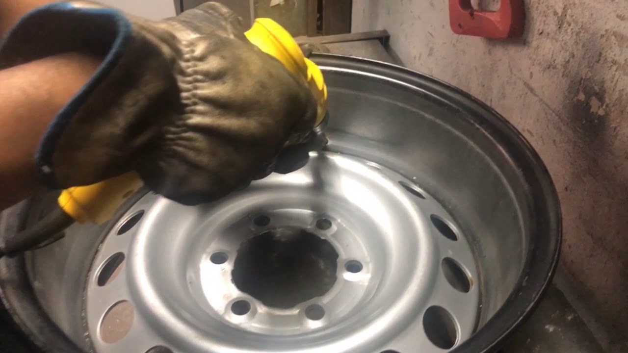 Mudando o offset da roda de aço - Borracharia 7