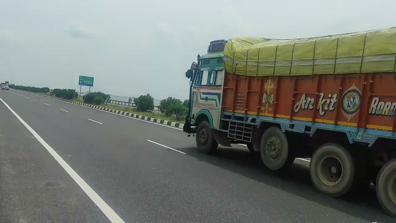 Flood View In Bihar || Begusarai-Patna Road view || 2025 ||