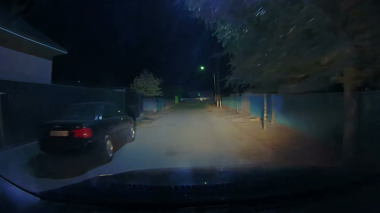 Шиели. ( Чиили ) Ночная съёмка новым регистратором