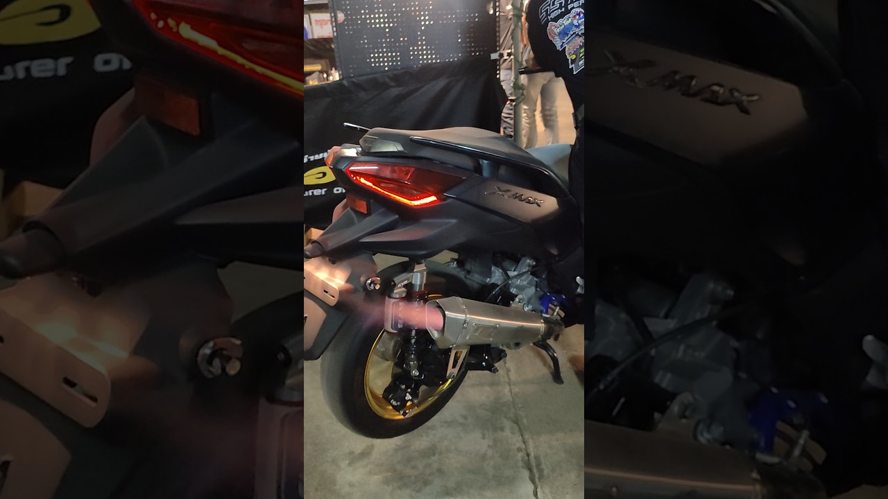 🔥 X-max 2023 throw flames - DP Exhaust