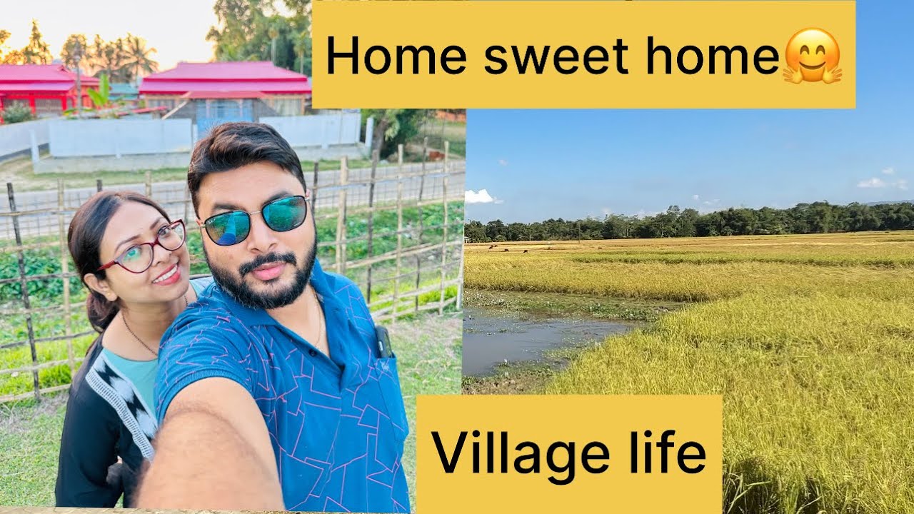 Village Life Part-1 | Indian village vlog| Pune to Assam✈️ | Anniversary Celebration|