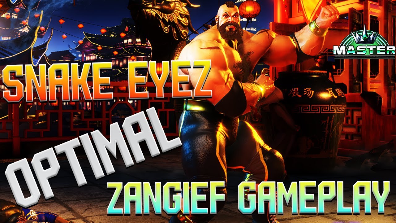 Street Fighter 6 🔥 Snake Eyez OPTIMAL Zangief Gameplay !