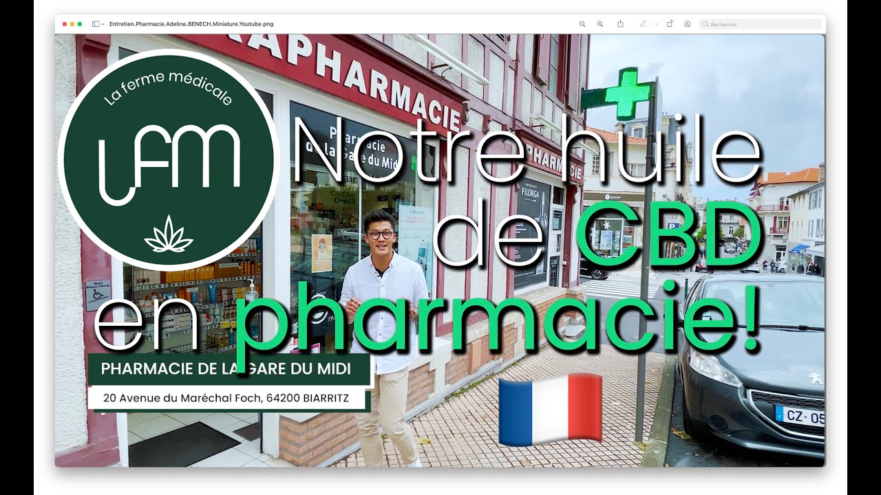 La Ferme M&eacute;dicale - L'huile de CBD en Pharmacie - Entretien avec Dr  Adeline BENECH