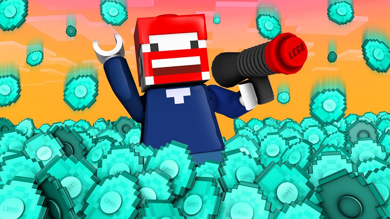 Ich BESUCHE einen VERBOTENEN WAFFEN LEGO SHOP | Minecraft