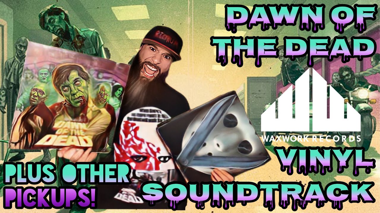 Dawn of the Dead Vinyl Soundtrack 2023 | Waxwork Records | Friday the 13th | TMNT