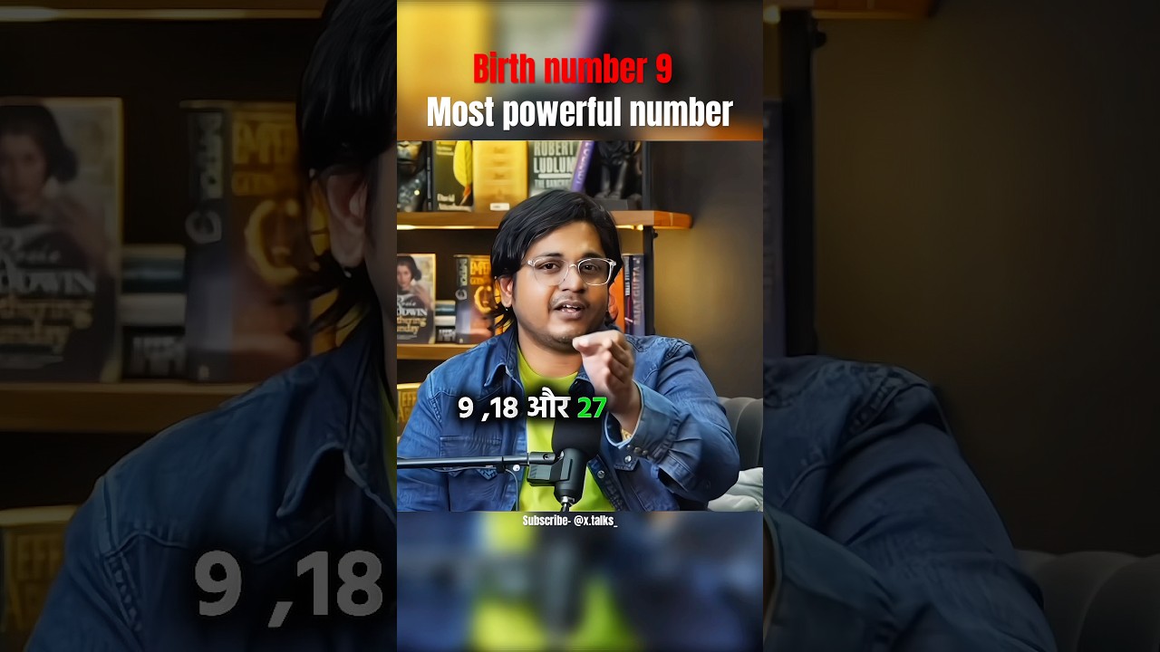 Birth number 9 most powerful number 😱#shorts #short #podcast #podcasting #astrology #numerology